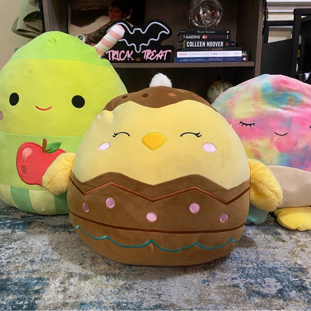 Squishmallow Trio - Yellow, Green,Multicolor